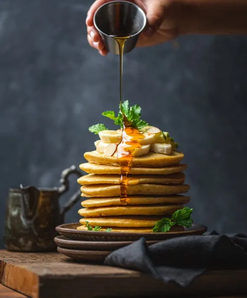 Postre con frutas de temporada